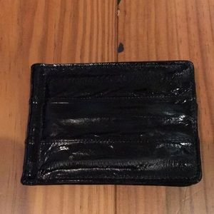 Brand New Vintage Bifold Eel Skin Wallet